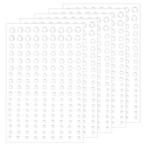 Unique Bargains Acrylic Self-Adhesive Decorative Rhinestone Stickers 5 Sheets/810 Pcs - 1 of 4