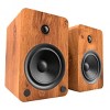 Kanto YU6 Powered Bookshelf Speakers with SE6 Elevated Desktop Speaker Stands - 2 of 4