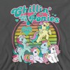 Men's My Little Pony Retro Chillin With My Ponies Pull-Over Hoodie - 2 of 4