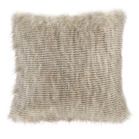 Target faux fur throw pillows sale