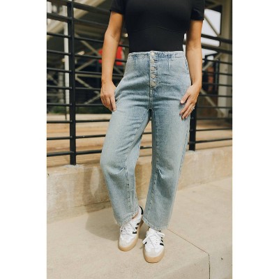 Women's Lilly Button-Front Jeans - Sunland 17