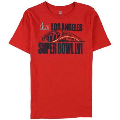 G-III Sports Boys Super Bowl LVI Graphic T-Shirt, Red, L