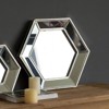 PAGED Bathroom Mirror, Traditional Vanity Mirror with Floral Accents for Bathroom, Bedroom - 3 of 4
