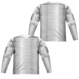 Men's The Wizard Of Oz Tin Man Costume Long Sleeve Costume T-Shirt - 1 of 4
