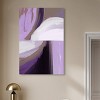 Art Remedy Fashion Fest Amethyst and Earth Combo Retro Abstract Wall Art Unframed - 2 of 4