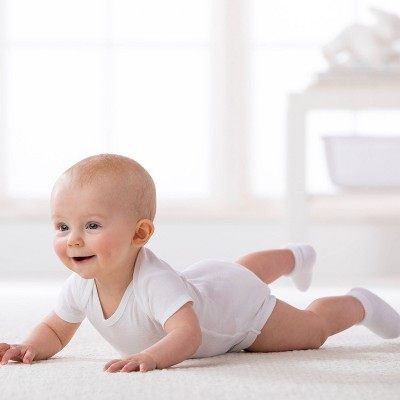 Gerber Baby 6pk Wiggle-Proof Socks - White - image 3