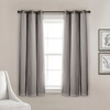 Lush Decor Sheer Grommet Insulated Blackout Window Curtain Panel Set - 4 of 4