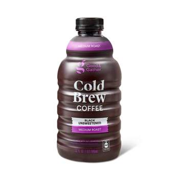 Black Medium Roast Cold Brew Coffee - 32 fl oz - Good & Gather™