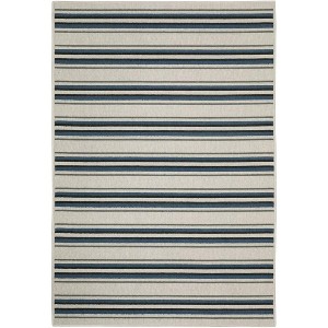 Oriental Weavers Torrey 5571Y Light Grey/ Blue Indoor/Outdoor Area Rug - 6'7" x 9'2" - 1 of 1