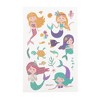 Unique Bargains Realistic Mermaid Temporary Tatto Blue Purple 10 Pcs - 3 of 4