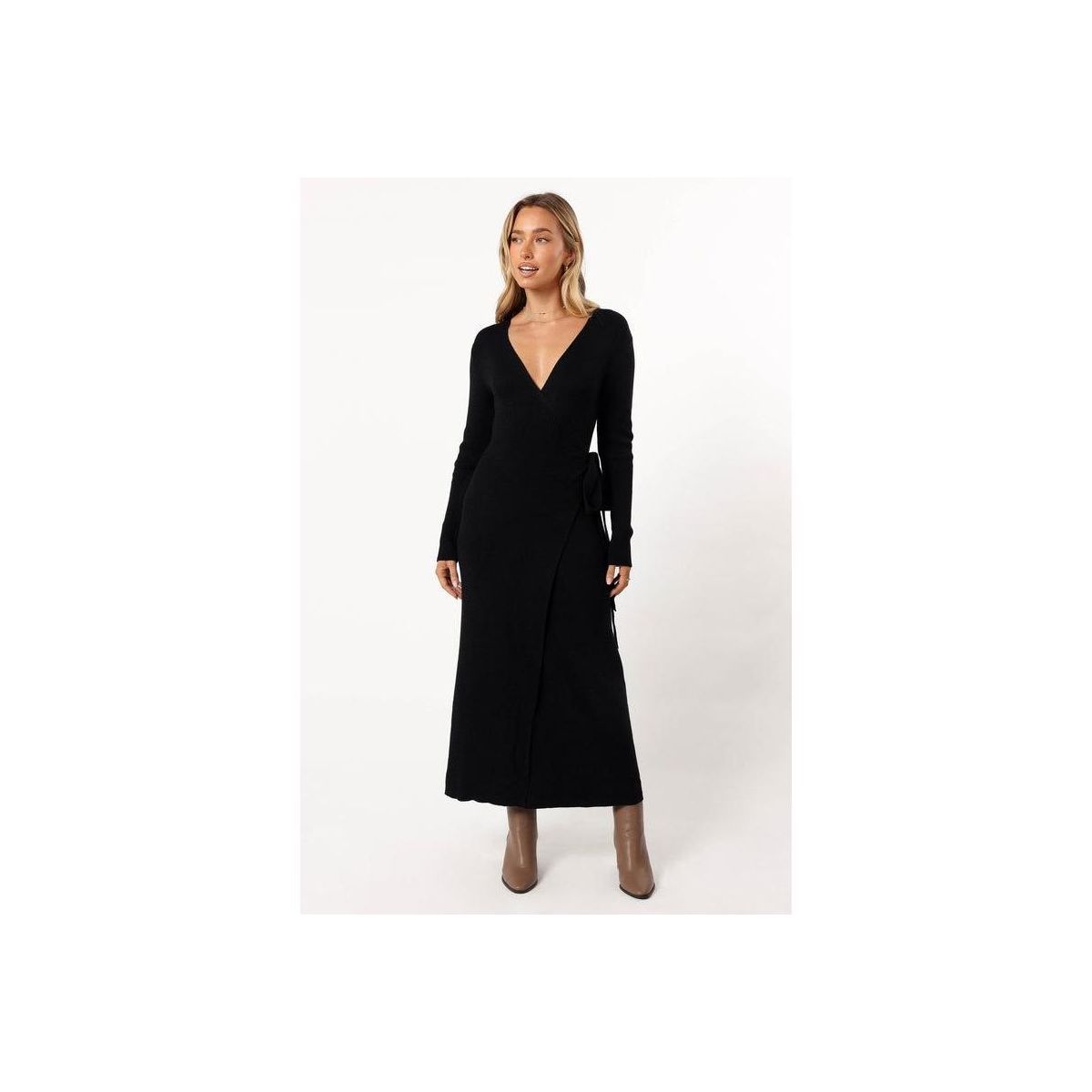 Kellan Wrap Midi Dress - thumbnail 6