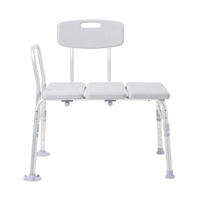 Mckesson Knocked Down Bath Transfer Bench Adjustable Height Up To 400 ...