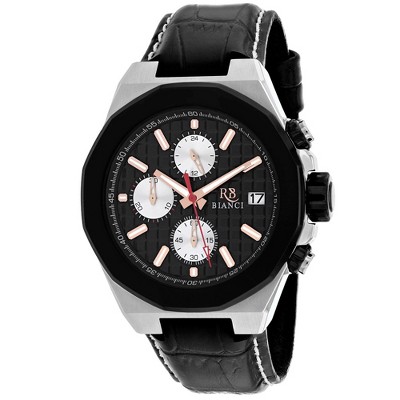 Roberto Bianci Men's Fratelli Black Dial Watch - RB0131