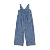 Hope & Henry Girls' Sleeveless Ruffle Neck Jumpsuit, Infant - 3 of 4