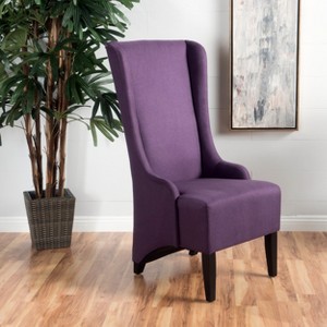 GDFStudio Sheldon Contemporary Fabric Upholstered High Back Dining Chair - 1 of 4