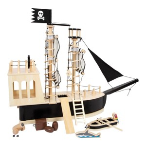 Small Foot Adventure Pirate Ship - 1 of 4
