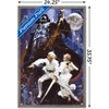 Trends International Star Wars: A New Hope - Illustrated One Sheet Framed Wall Poster Prints - 3 of 4