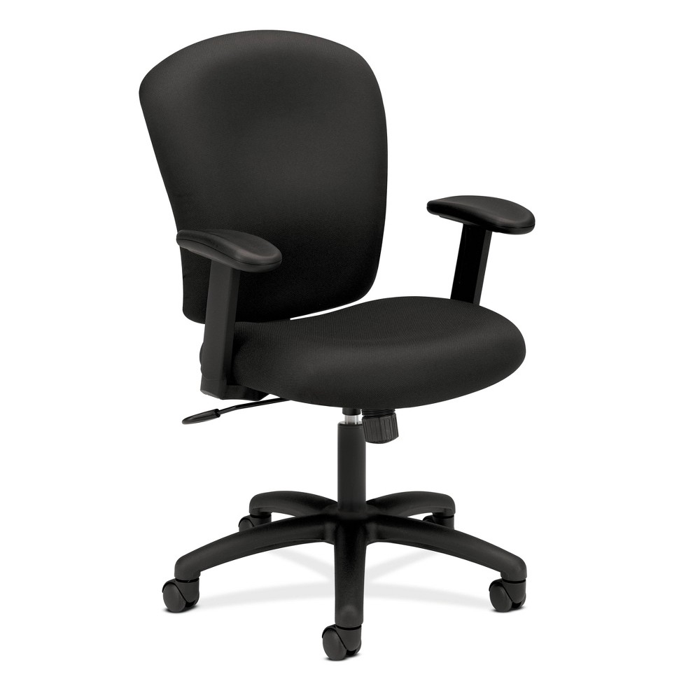 UPC 641128199193 product image for Mid Back Office Chair with Arms Black - HON | upcitemdb.com