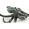 SPI Home Swimming Octopus Brass Sculpture Coastal Marine Accent 3.5 Inches Tall - 3 of 3