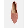 Abedi Rhinestone Embellished Pull Tab Women Loafers - 4 of 4
