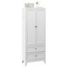 ACEPANO 72.05 in. H Freestanding Metal Kitchen Pantry Cabinet with 2 Drawers & Adjustable Shelves for Kitchen-White - 4 of 4