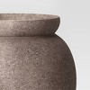 Indoor/Outdoor Weathered Planter Gray – Threshold™ designed with Studio McGee - image 4 of 4