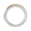 Silpada 'Resilient' Sterling Silver with 14K Yellow Gold Plating Spinner Ring - 3 of 4