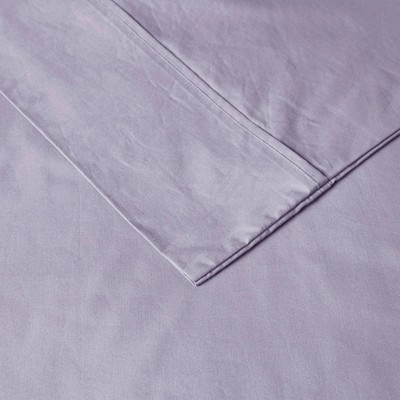 Ivory Cotton Percale Full Sheet Set
