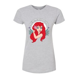 Women's - Disney - Ariel Fitted Graphic T-Shirt - 1 of 3