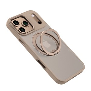 HTUTWOO iPhone 17/Pro/Pro Max/Air Magnetic Case with 360 Rotatable Ring Stand, Compatible with MagSafe Car Phone Mount - 1 of 4