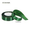 Unique Bargains Double Face Wide Satin Ribbon with Gold Edges for Wedding Bouquet - 2 of 4