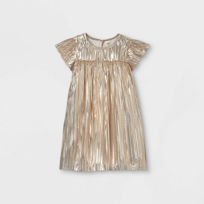 2t gold dress