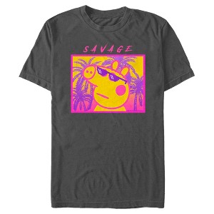 Men's Peppa Pig Savage Palm Trees T-Shirt - 1 of 4