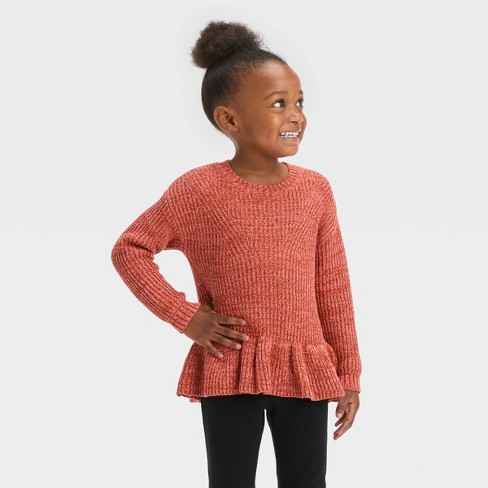 Girls shop orange jumper