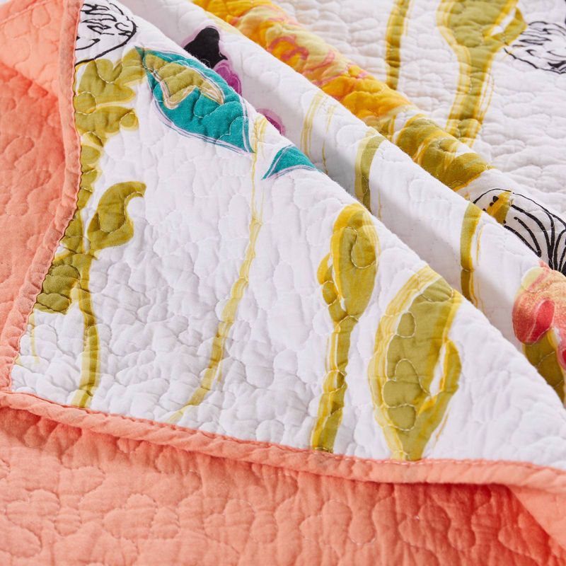 Greenland Home Fashions Watercolor Dream Quilt & Sham Set, 5 of 6