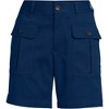 Lands' End Women's Cool Fade High Rise 7" Cargo Shorts - 3 of 4