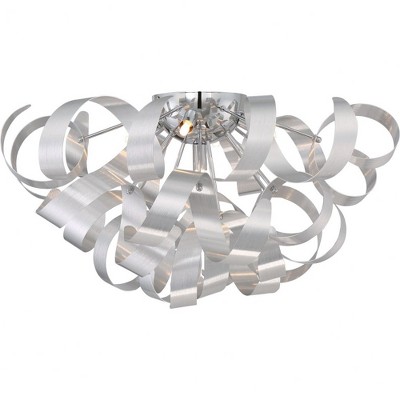 Quoizel Lighting Ribbons 5 - Light Flush Mount in  Millenia