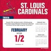 MLB St. Louis Cardinals 2025 Box Calendar - 4 of 4