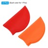 Unique Bargains Silicone Waterproof High-Stretch Adult Swimming Caps 2 Pcs - 3 of 4