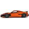 2021 Rimac Nevera Orange Metallic 1/18 Model Car by GT Spirit - 4 of 4