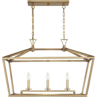 Savoy House Townsend 3 - Light Chandelier in  Warm Brass