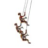 Climbing Man Classic Wall-Art Sculpture | 3-Pack - 2 of 4