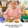 Fisher-Price Little People Time to Camp 6-Piece Set for Preschool Pretend Play. - 4 of 4