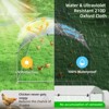 XBRIGH Large Metal Chicken Coop Walk-in Poultry Cage Chicken Run Pen Duck House with Waterproof and Anti-Ultraviolet for Outdoor Farm Use Spire Roof - 4 of 4