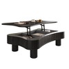 Lirago Lift Top Coffee Table Black Hidden Storage Hydraulic Lift 5 Min Assembly 13.01"H x 27.17"D x 42.52"W - 2 of 4