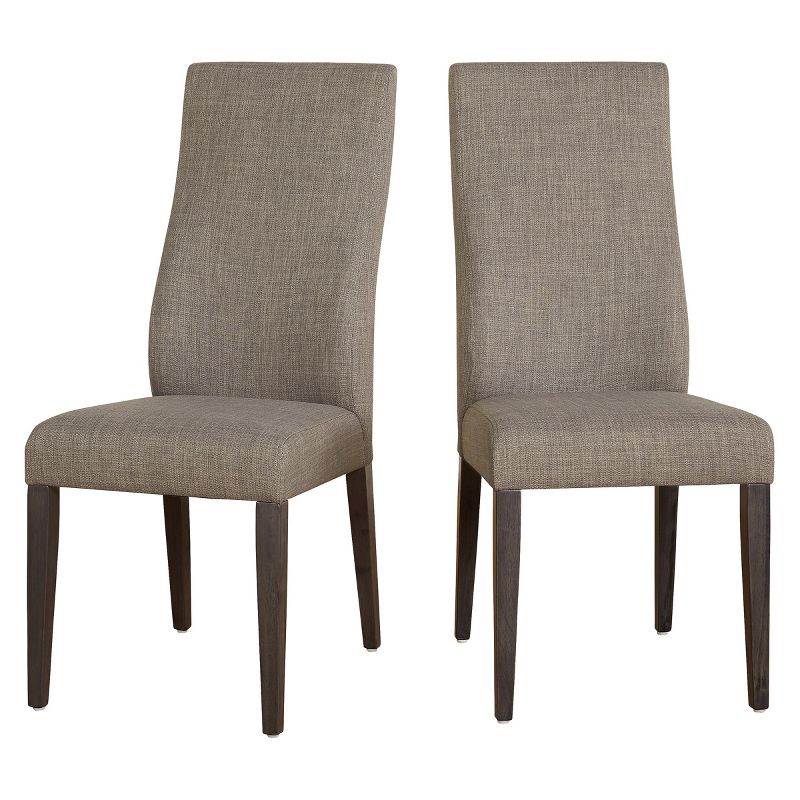 Set of 2 Glen Dining Chairs Gray - Buylateral, 1 of 5