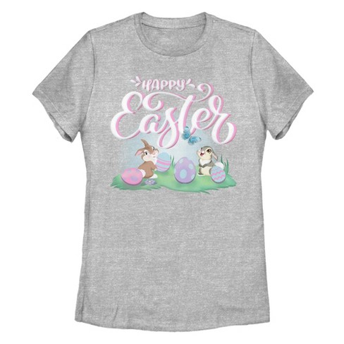 Women's Bambi Happy Easter Thumper T-Shirt - image 1 of 4