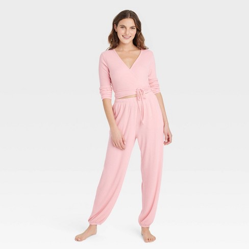 Women s Cozy Wrap Top Colsie Target