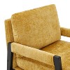 Kelly Mid-Century Modern Chenille Upholstered Accent Armchair - 3 of 4