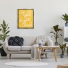 Stupell Industries Let Your Light Shine Yellow Phrase, 31" x 25" - 2 of 4